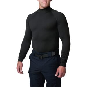 MOCK NECK LS