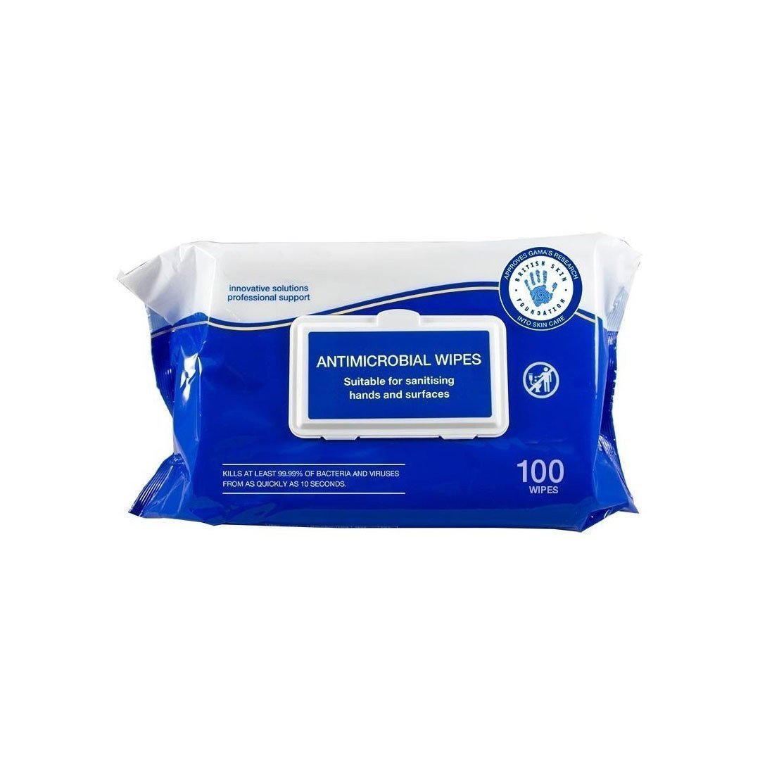 LINGETTES ANTIMICROBIENNES (100)