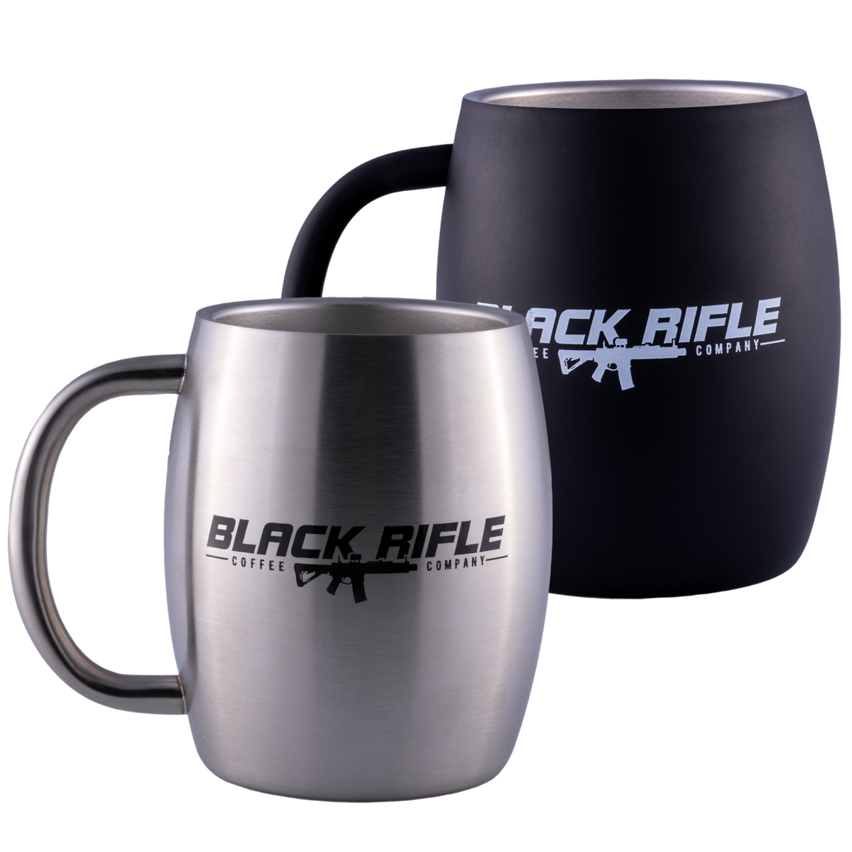 BLACK RIFLE AR STAINLESS STEEL MUG