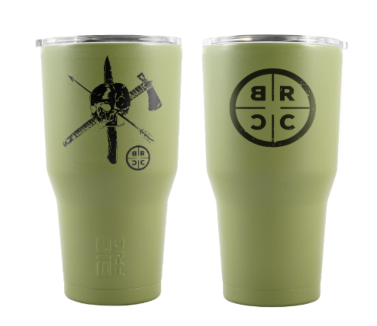 CAF SKULL TUMBLER 30 OZ