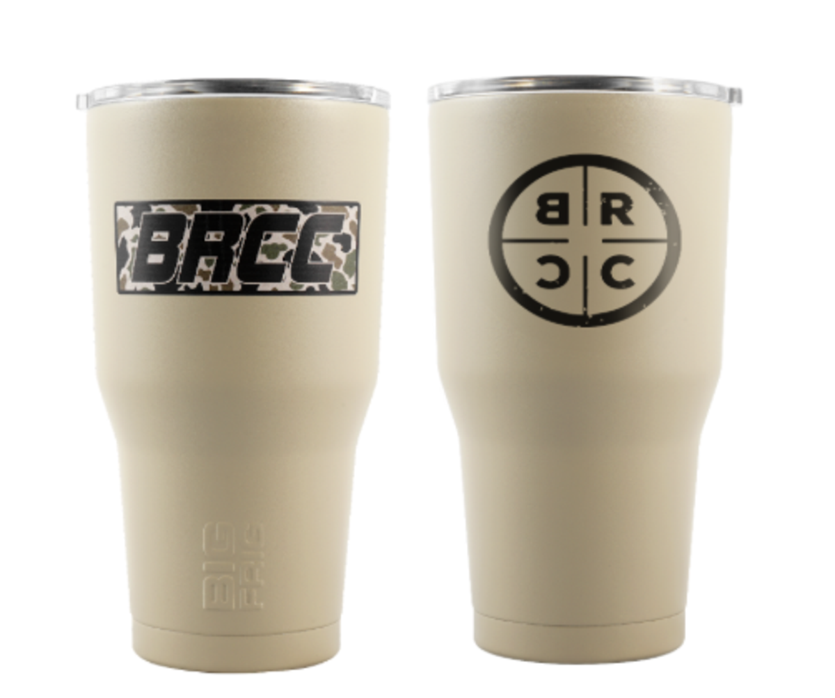 BRCC CAMO TUMBLER 30 OZ