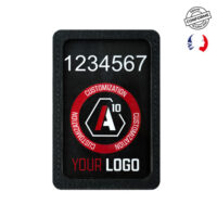 PORTE N° D'IDENTIFICATION + LOGO VELCRO POITRINE SECU-ONE