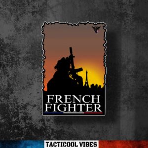STICKER FRENCH FIGHTER