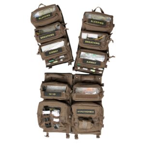 TT MEDIC TRANSPORTER - ENSEMBLE DE POCHETTES MÉDICALES