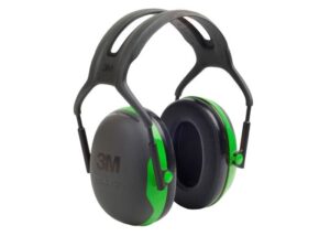 CASQUE 3M PELTOR X1 - NOIR/VERT